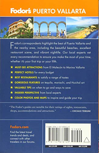 Fodor's Puerto Vallarta: with Guadalajara & Riviera Nayarit (Full-color Travel Guide)