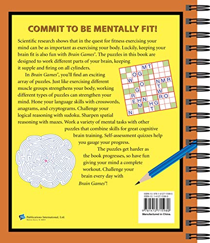 Brain Games #5: Lower Your Brain Age in Minutes a Day (Variety Puzzles) (Volume 5) (Brain Games - Lower Your Brain Age in Minutes a Day)