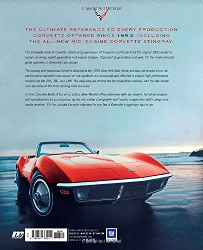 The Complete Book of Corvette: Every Model Since 1953 - Revised & Updated Includes New Mid-Engine Corvette Stingray (Complete Book Series)