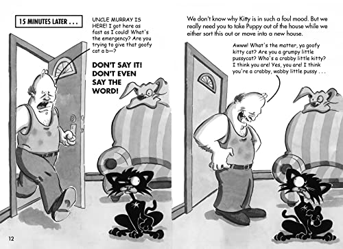 Bad Kitty: Puppy's Big Day (classic black-and-white edition)