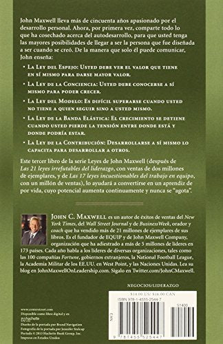 Las 15 Leyes Indispensables Del Crecimiento: Vívalas y alcance su potencial (Spanish Edition)