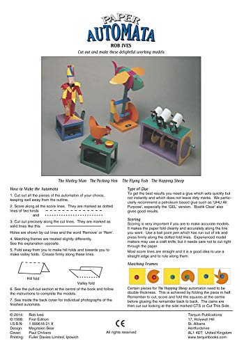 Paper Automata: Four Working Models to Cut Out and Glue Together