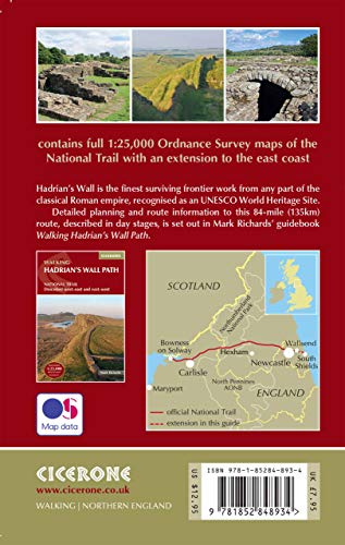 Hadrians Wall Path Map Booklet