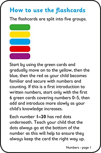 Numbers Flashcards: 52 Cards (Collins Easy Learning Preschool)