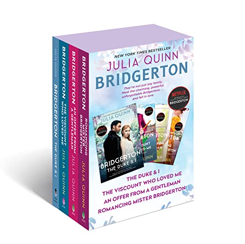 Bridgerton Boxed Set 1-4: The Duke and I/The Viscount Who Loved Me/An Offer from a Gentleman/Romancing Mister Bridgerton (Bridgertons)