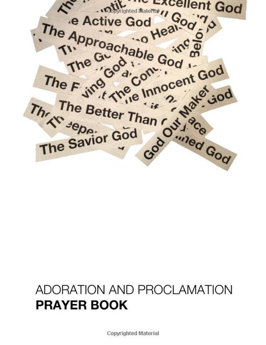 Adoration and Proclamation Prayer Book