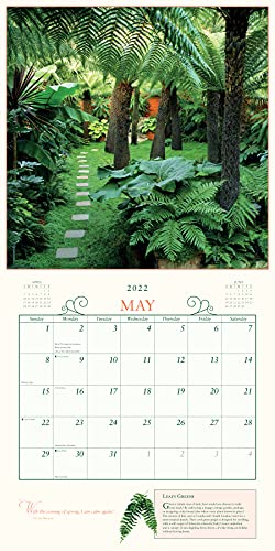 Secret Garden Wall Calendar 2022: A year of photographs that transport you to a garden sanctuary.