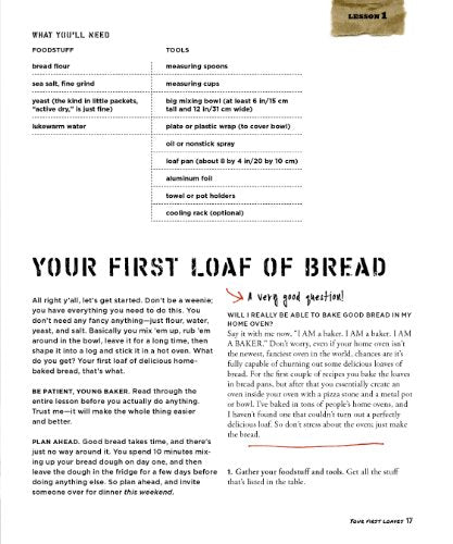 Josey Baker Bread: Get Baking - Make Awesome Bread - Share the Loaves (Cookbook for Bakers, Easy Book about Bread-Making)