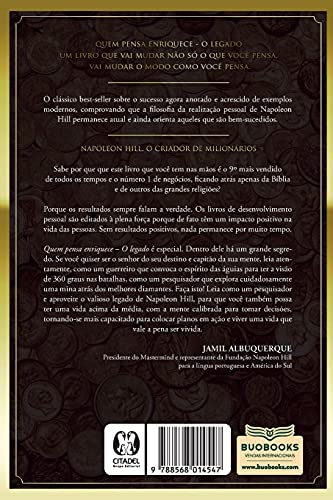 Quem Pensa Enriquece - O Legado (Portuguese Edition)