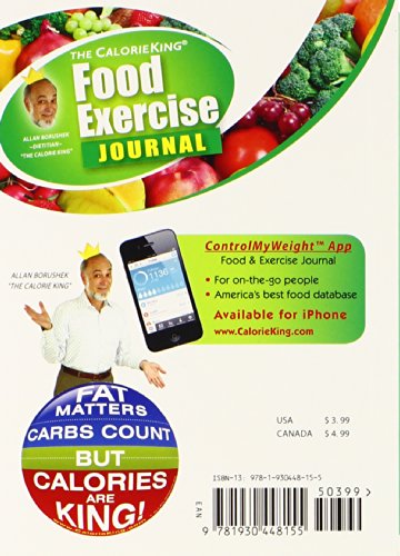 The CalorieKing Food & Exercise Journal