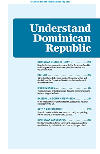 Dominican Republic 6 (Lonely Planet)