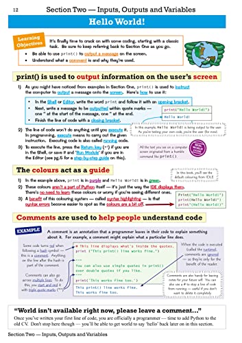 Python Programming Guide for GCSE Computer Science (includes Online Edition & Python Files) (CGP GCSE Computer Science 9-1 Revision)