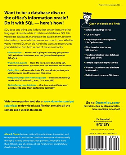 SQL All-in-One For Dummies 2e