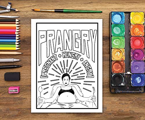 Preggers: An Adult Coloring Book for Pregnant Women