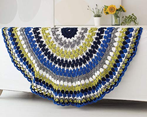 Mandala Afghans to Crochet-20 Colorful, Fun Patterns for Relaxing While Crafting