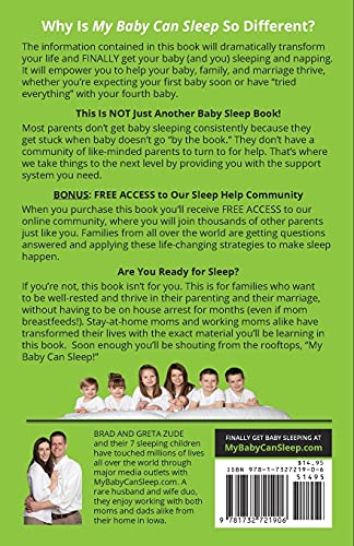 My Baby Can Sleep: The Real Reasons Your Baby Won't Sleep; The Quick Fixes Without Breaking Your Attachment; and The Secrets to Predictability, Flexibility, and Joy in Parenting