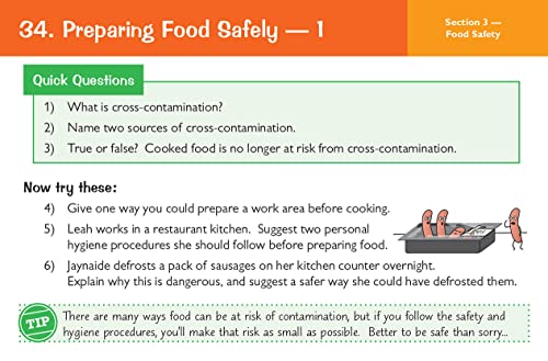 New Grade 9-1 GCSE Food Preparation & Nutrition AQA Revision Question Cards: perfect for catch-up and the 2022 and 2023 exams (CGP GCSE Food 9-1 Revision)