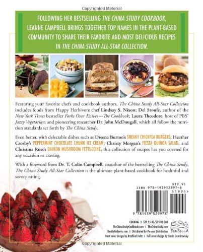 The China Study All-Star Collection: Whole Food, Plant-Based Recipes from Your Favorite Vegan Chefs