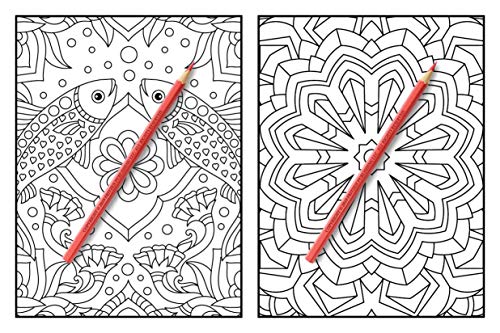 100 Magical Patterns: An Adult Coloring Book with Fun, Easy, and Relaxing Coloring Pages