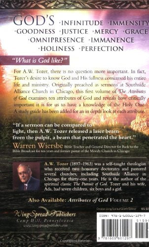 The Attributes of God Volume 1 with Study Guide: A Journey Into the Father's Heart