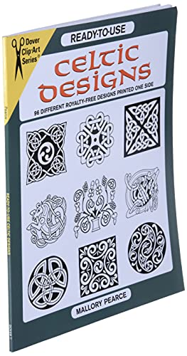 Ready-to-Use Celtic Designs: 96 Different Royalty-Free Designs Printed One Side (Dover Clip Art Ready-to-Use)