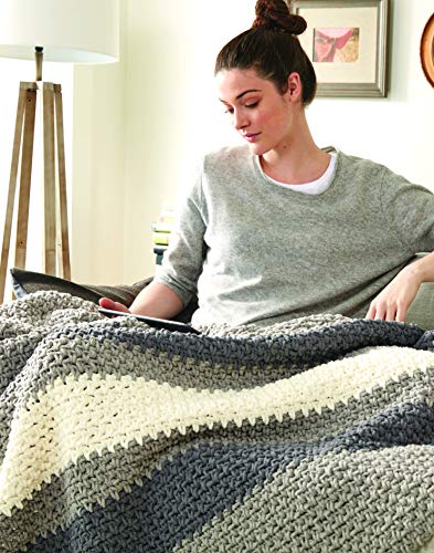 25 Simple & Cozy Crochet Blankets: Easy Patterns for Afghans, Throws, and Baby Blankets