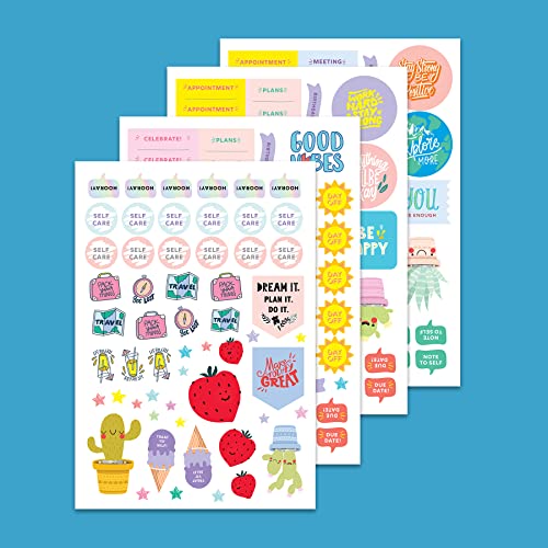 2023 Choose Happy Planner: 17-Month Weekly Happiness Organizer with Inspirational Stickers (Thru December 2023) (Inspire Instant Happiness Calendars & Gifts)