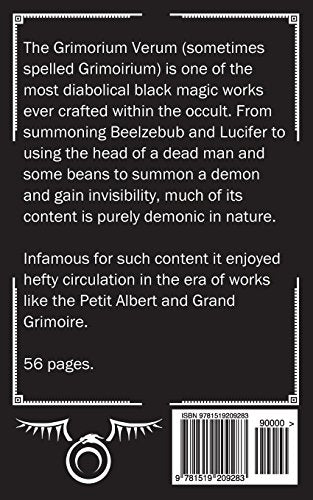 Grimorium Verum: The True Grimoire