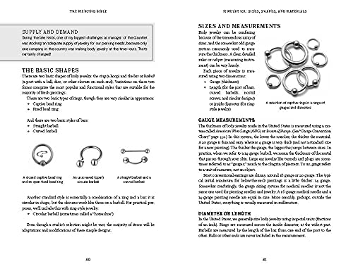 The Piercing Bible, Revised and Expanded: The Definitive Guide to Safe Piercing