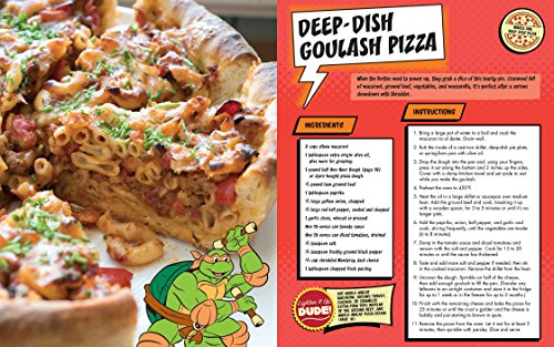 The Teenage Mutant Ninja Turtles Pizza Cookbook