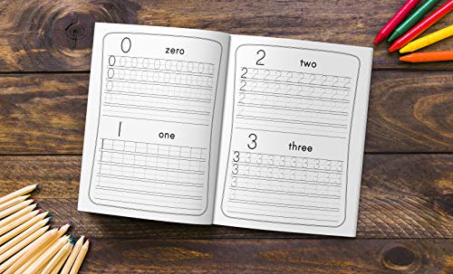 Tracing Numbers 1-100 For Kindergarten: Number Practice Workbook To Learn The Numbers From 0 To 100 For Preschoolers & Kindergarten Kids Ages 3-5! (Tracing and Handwriting Workbooks for Children)