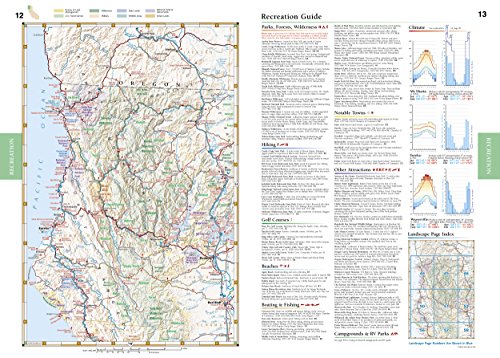 Benchmark California Road & Recreation Atlas