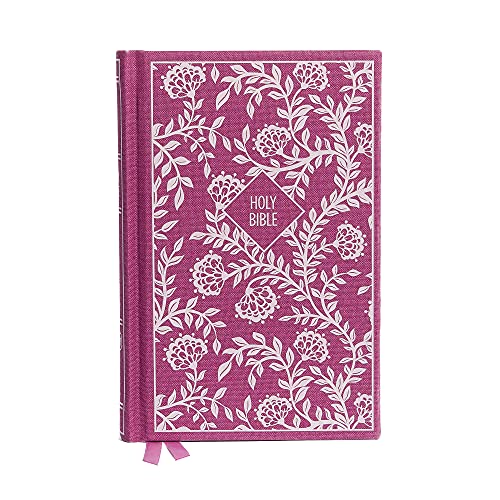 KJV, Thinline Bible, Compact, Cloth over Board, Purple, Red Letter, Comfort Print: Holy Bible, King James Version