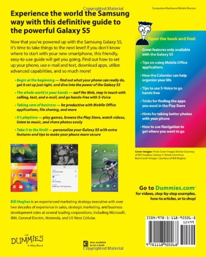 Samsung Galaxy S5 For Dummies (For Dummies Series)