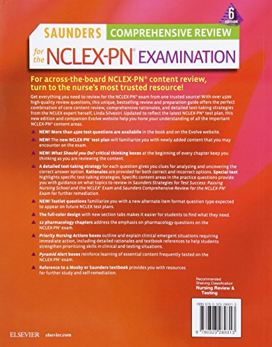 Saunders Comprehensive Review for the NCLEX-PN® Examination