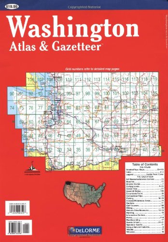 Washington Atlas & Gazetteer (Delorme Atlas & Gazetteer)