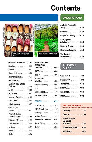 Lonely Planet Oman, UAE & Arabian Peninsula 6 (Travel Guide)