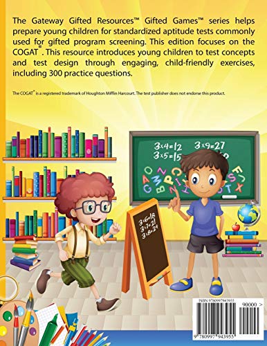 Gifted and Talented COGAT Test Prep Grade 2: Gifted Test Prep Book for the COGAT Level 8; Workbook for Children in Grade 2