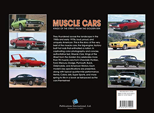 Muscle Cars: Kings of the Street From the Golden Era