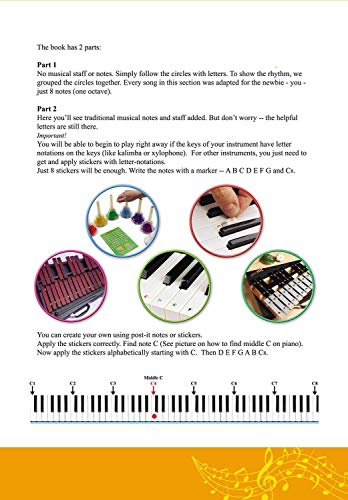 30 Easy Play Songs every parent/grandparent can play for kids even if they’ve never played music before: Beginner Sheet Music for piano, melodica, ... (Simple Sheet Music for Adult Beginners)