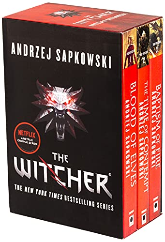 The Witcher Boxed Set: Blood of Elves, The Time of Contempt, Baptism of Fire (Witcher, 1-3)