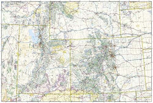 United States, Rocky Mountains Map (National Geographic Adventure Map, 3120)