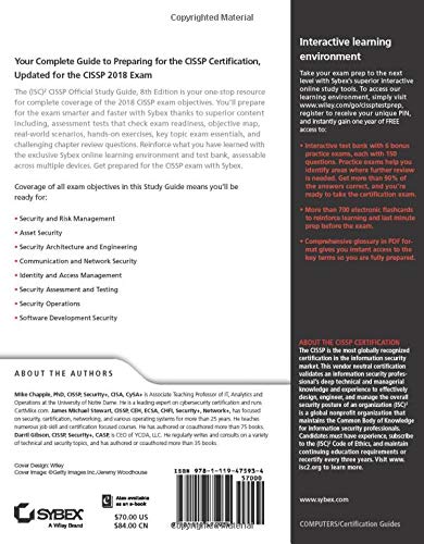 (ISC)2 CISSP Certified Information Systems Security Professional Official Study Guide