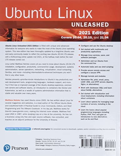 Ubuntu Linux Unleashed 2021 Edition