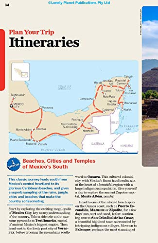 Lonely Planet Mexico 16 (Travel Guide)