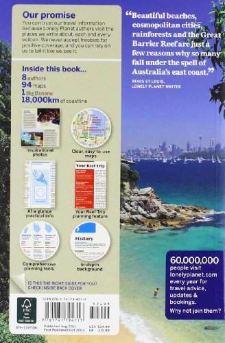 East Coast Australia 4 (Lonely Planet East Coast Australia)