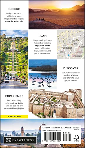 DK Eyewitness Jerusalem, Israel and the Palestinian Territories (Travel Guide)