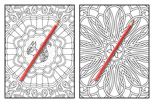 100 Magical Patterns: An Adult Coloring Book with Fun, Easy, and Relaxing Coloring Pages