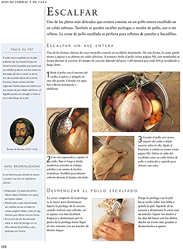 Guía completa de las técnicas culinarias: Con más de 200 recetas de la escuela de cocina más famosa del mundo (Spanish Edition)