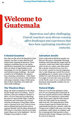 Lonely Planet Guatemala (Country Guide)